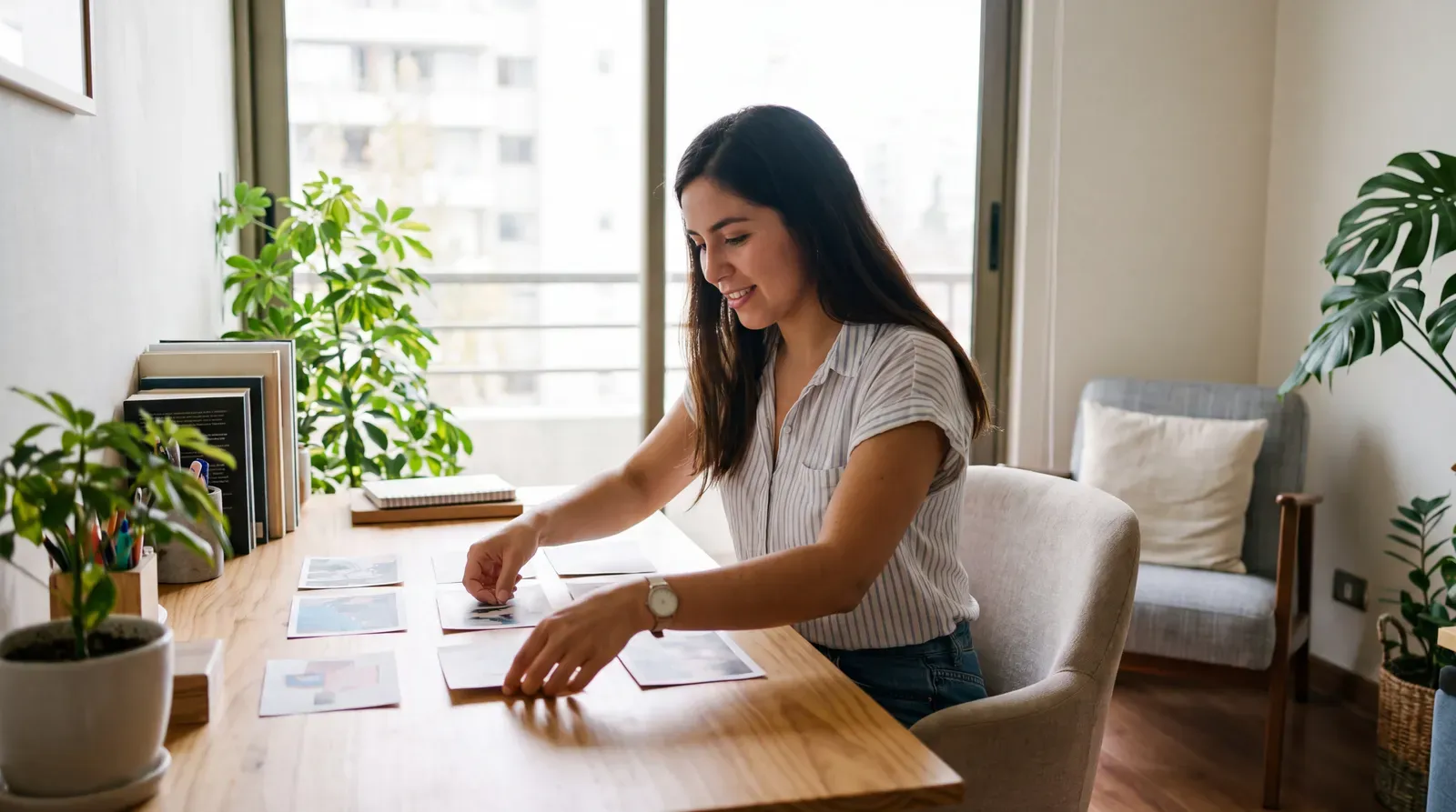 Joven chilena convirtiendo proyectos y prácticas en evidencia laboral