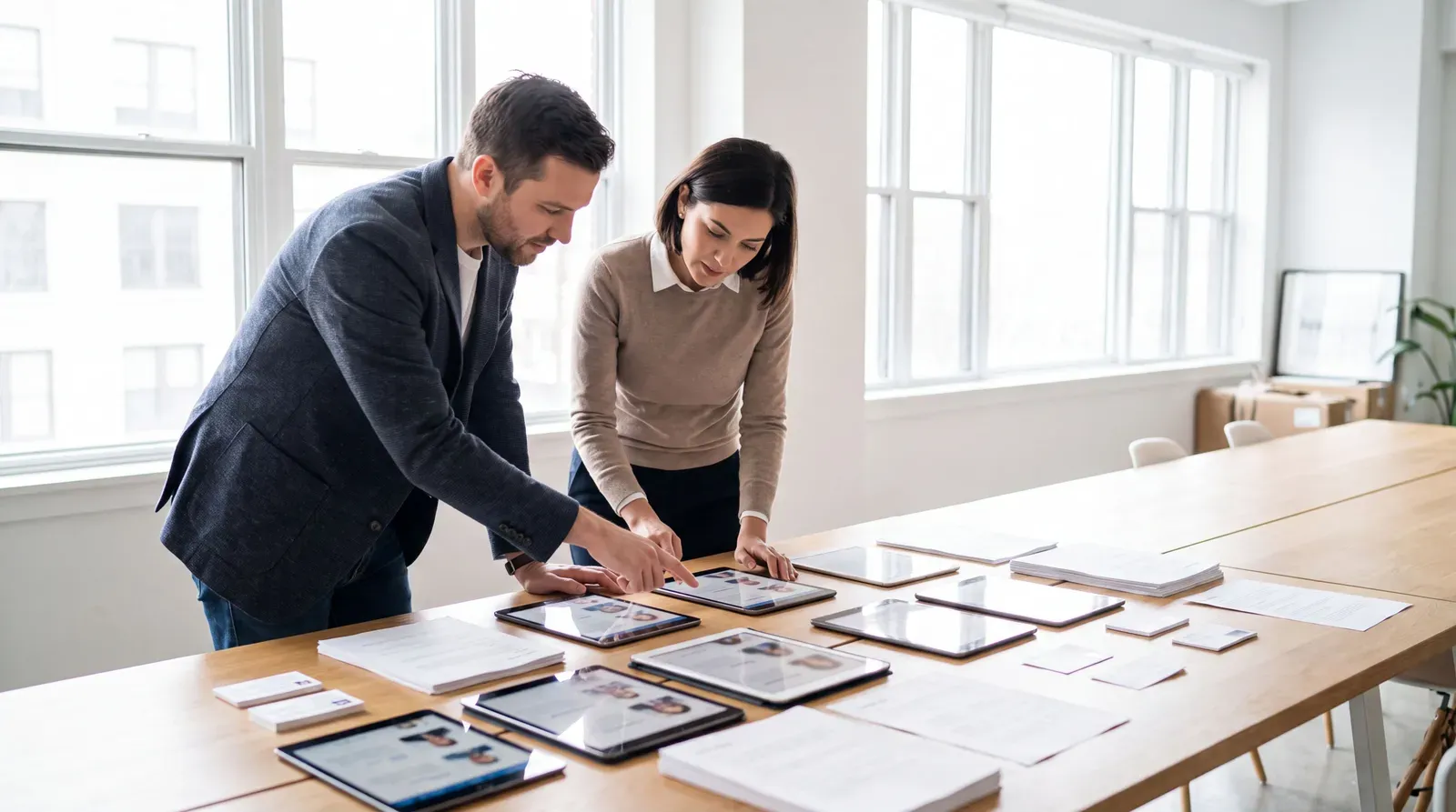 Founder and job seeker comparing resume tools and career profiles