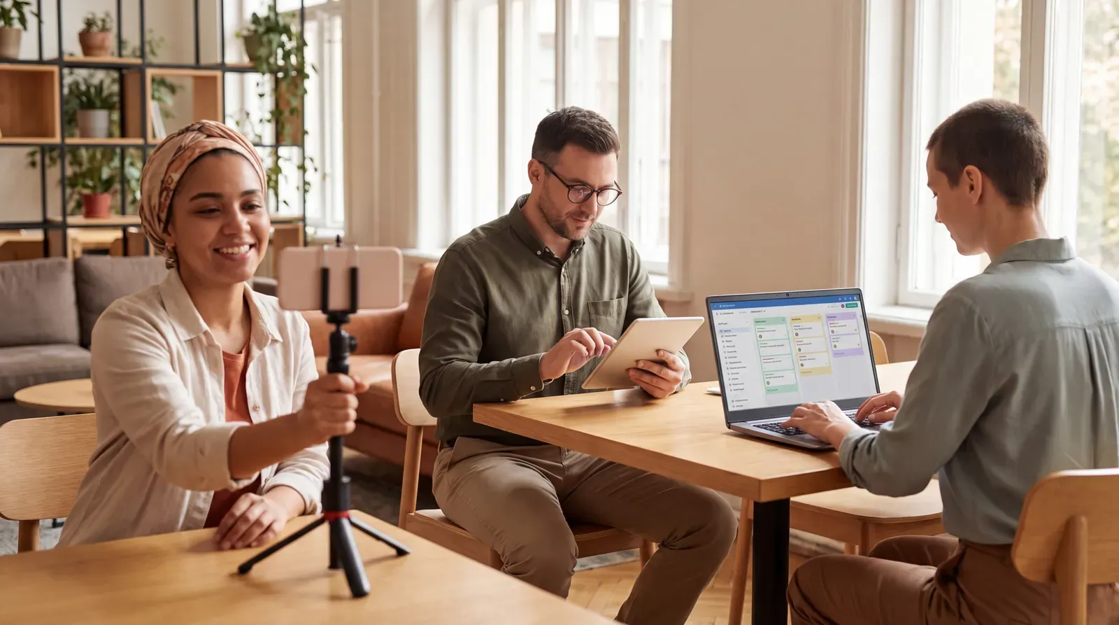 Job seekers using video CV, online CV and application tracking tools