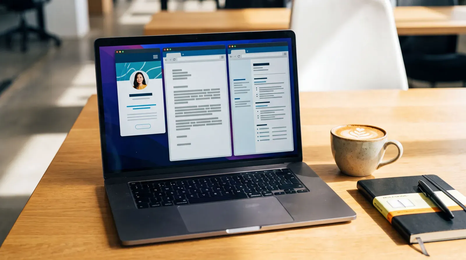 Comparison of AI cover letter and CV formats