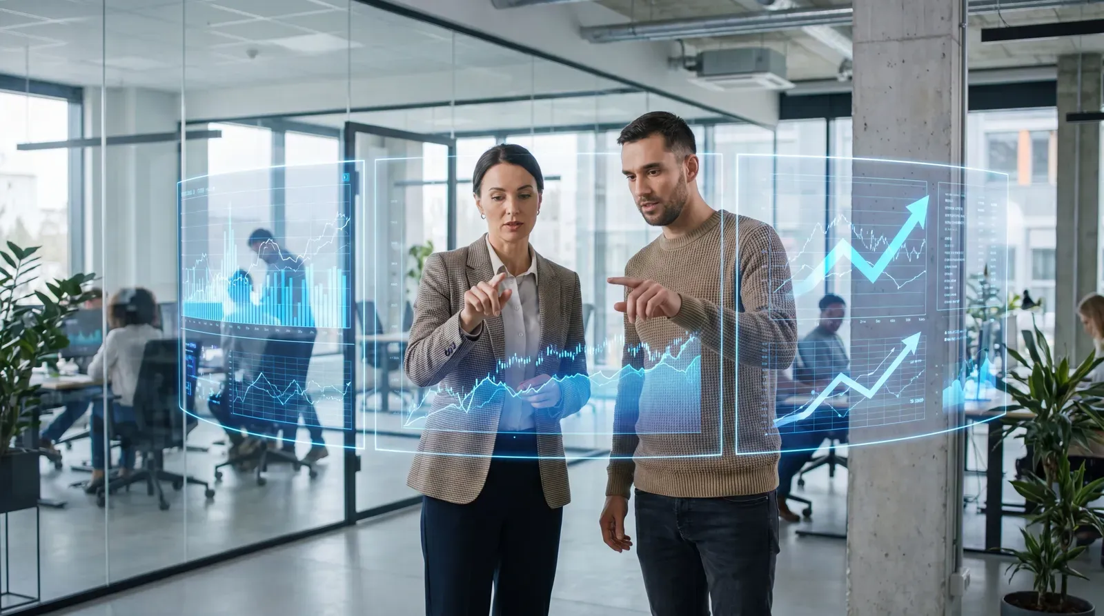 Recruiter and engineer reviewing cooling tech hiring signals