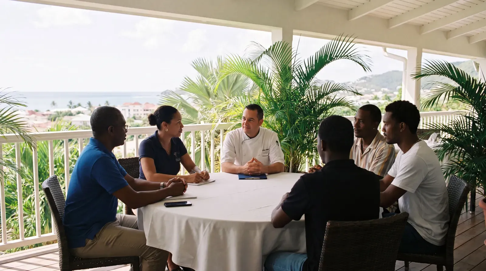 Rencontre locale entre conseiller emploi, recruteur et candidats
