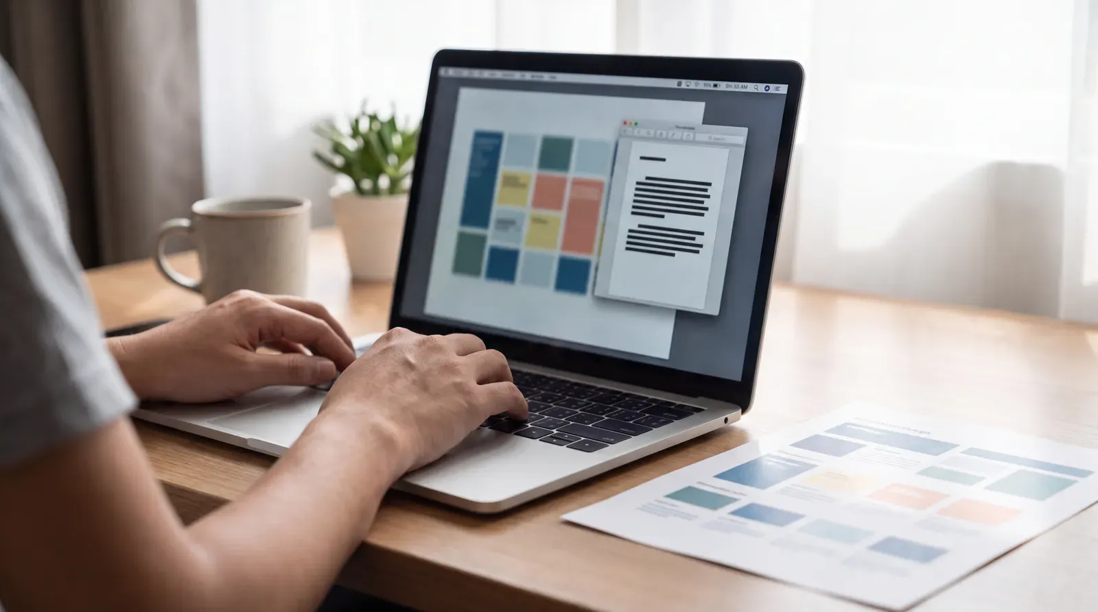 Candidate checking whether a resume export preserves its structure