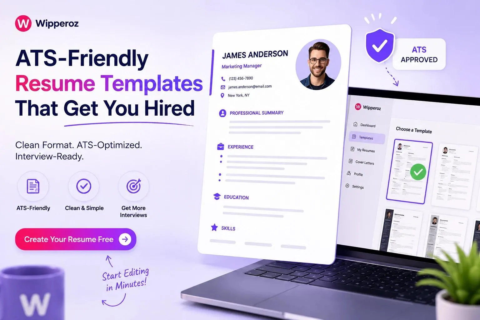 Free ATS-Friendly Resume Template (Use It in Minutes)