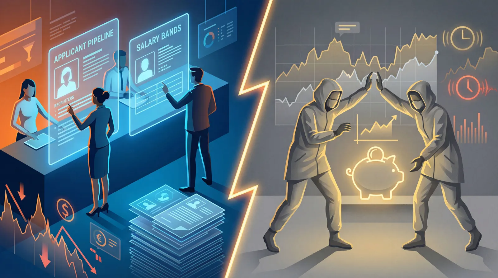 Recruiters and job seekers navigating salary and savings pressure in an unstable economy