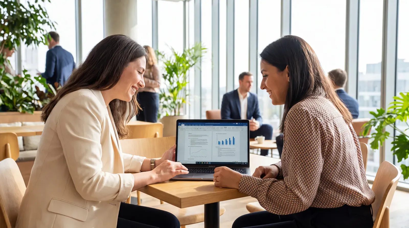 Candidata e recrutadora definem condições claras para um projeto